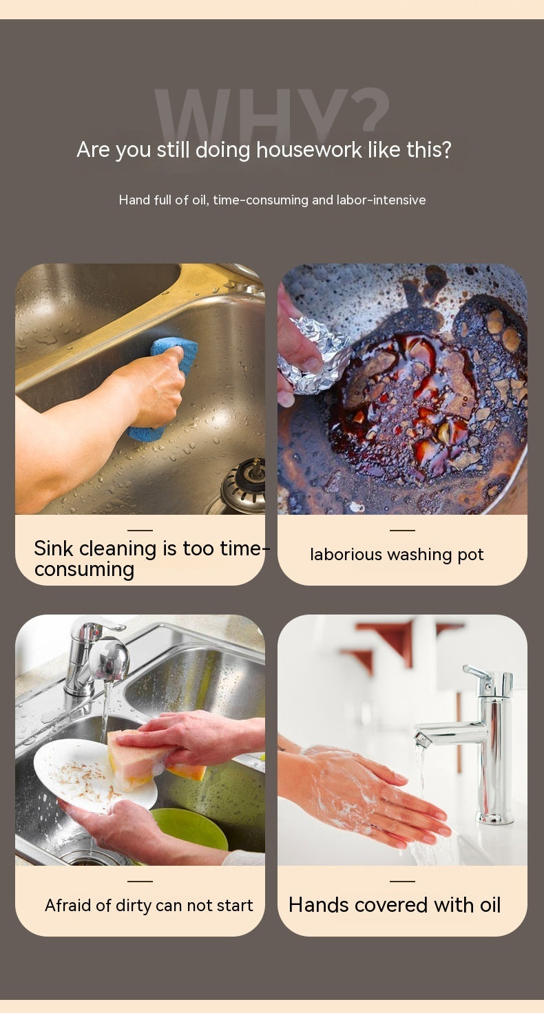 All-in-One Power Scrubber – Handheld Electric Brush with Wireless Charging & Multiple Brush Heads